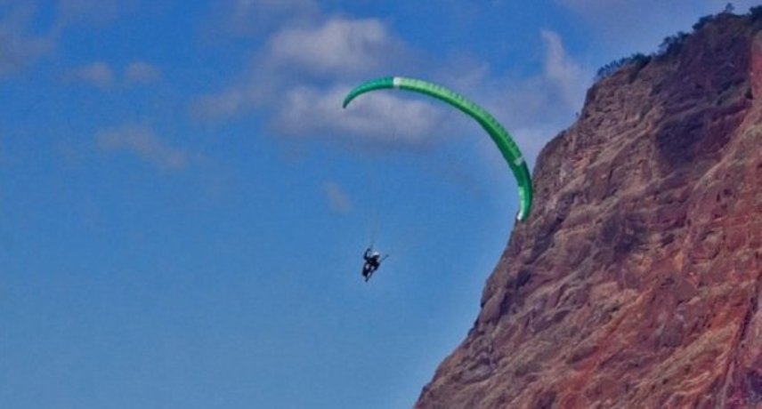 paragliding in Madeira Island